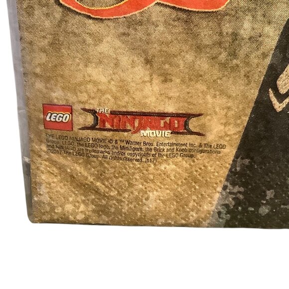 Lego Ninjago Movie Luncheon Napkins 16 Pack 2-Ply 12 7/8" x 12 7/8" Set of 2 - Picture 3 of 5